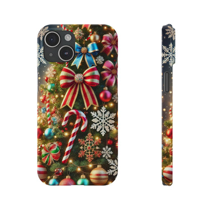 Christmas Theme Slim Phone Cases