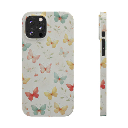 Cute Butterflies  Slim Phone Case - FC-108