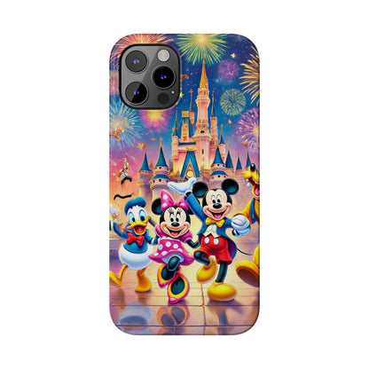 Disney Mickey Minnie and Donald Slim Phone Case - FC-105