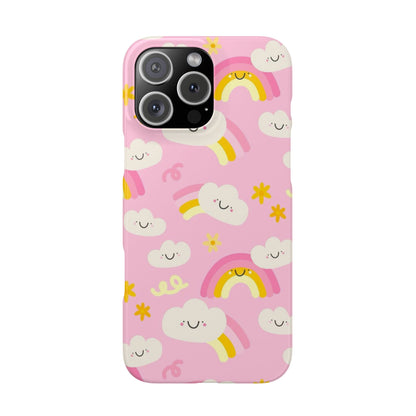 Pink Rainbow Slim Cases - FC-117