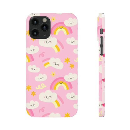 Pink Rainbow Slim Cases - FC-117