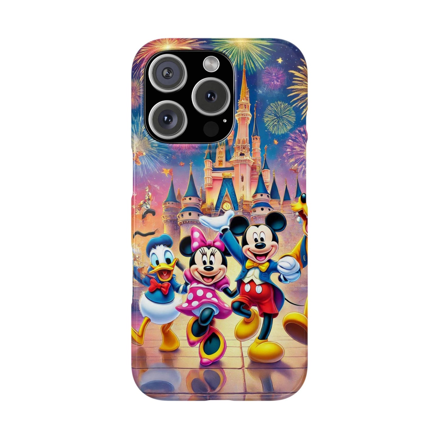 Disney Mickey Minnie and Donald Slim Phone Case - FC-105