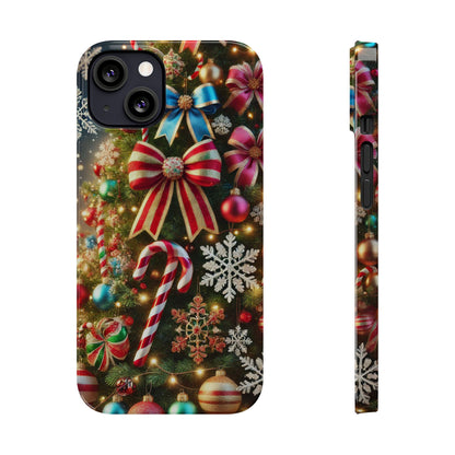 Christmas Theme Slim Phone Cases