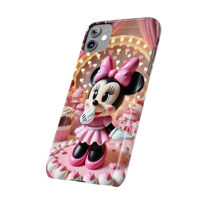 Minnie Mouse Animated  Slim Phone Case - FC-110