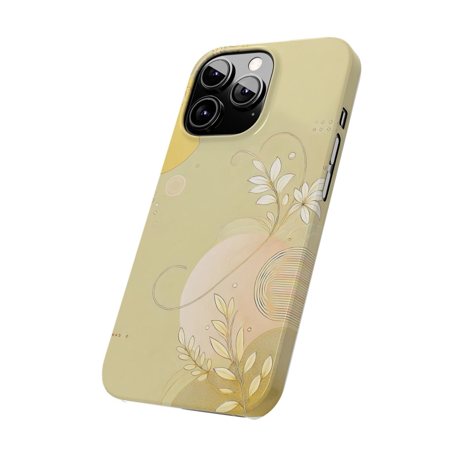 Yellow Asthetic  Slim Phone Case - FC-104