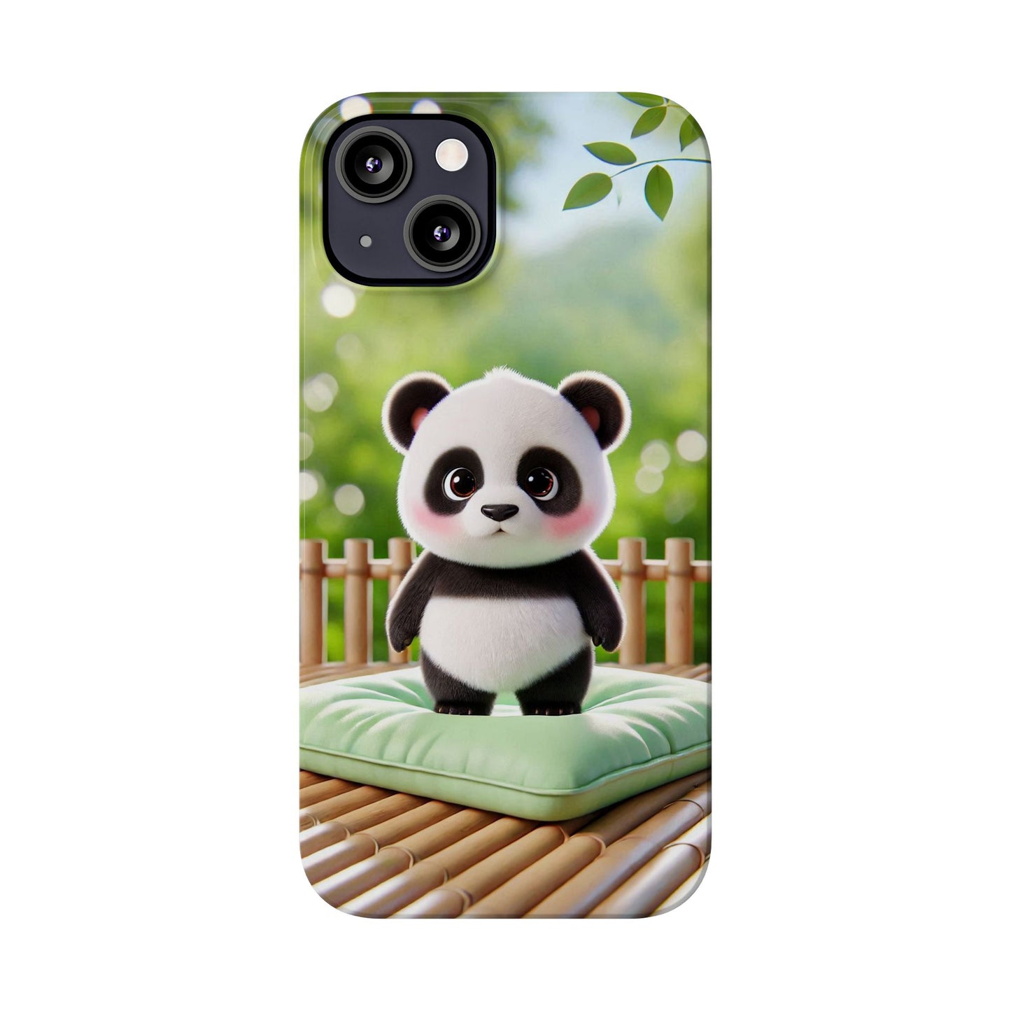 Panda  Slim Phone Case - FC-107