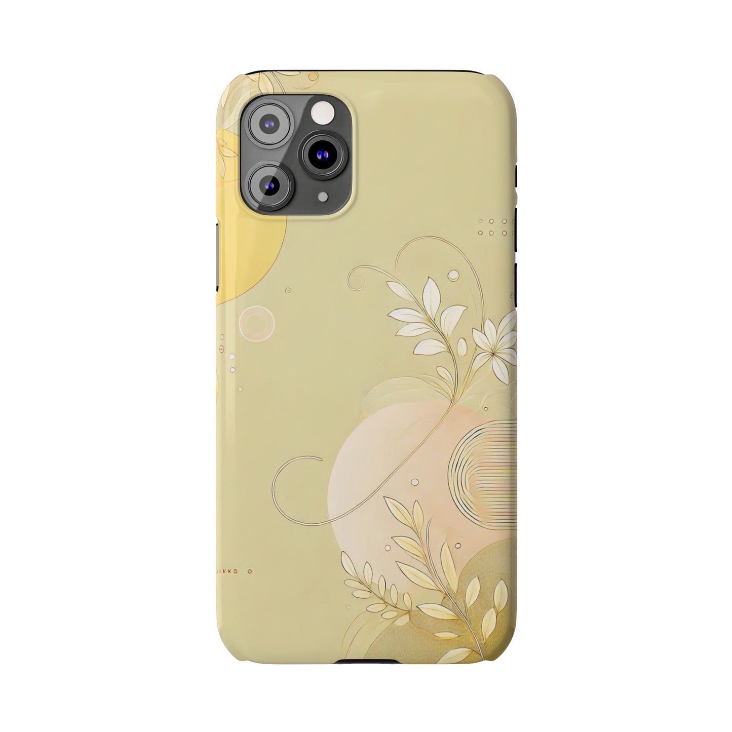 Yellow Asthetic  Slim Phone Case - FC-104