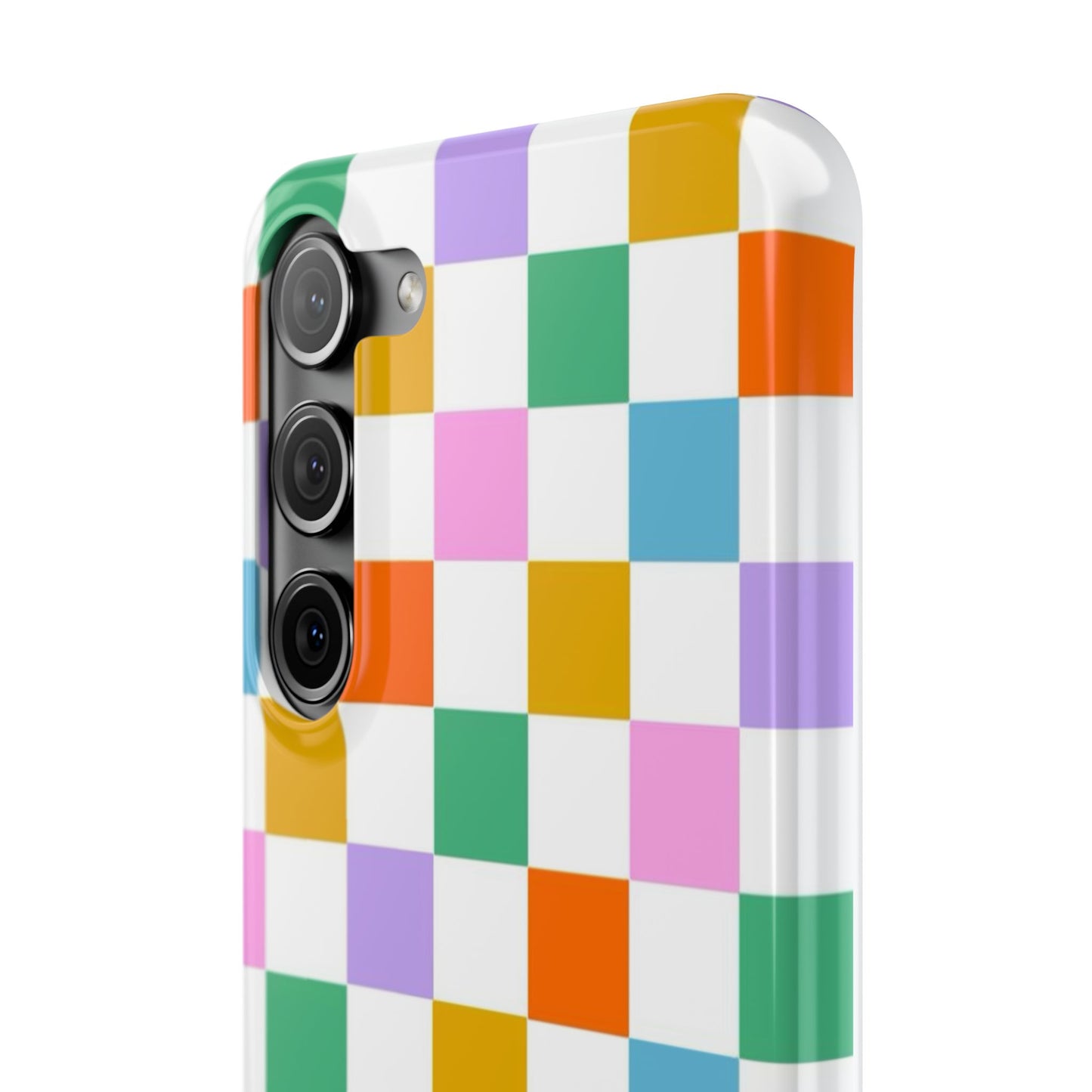 Colorful Checkerboard Slim Cases - FC-115