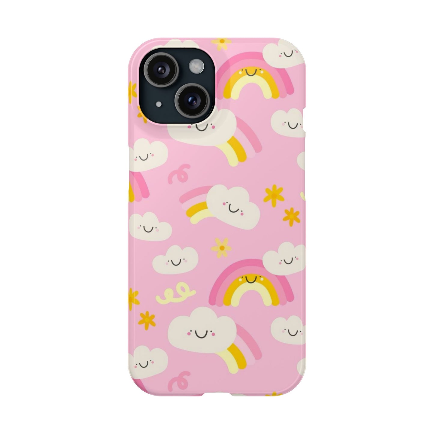 Pink Rainbow Slim Cases - FC-117