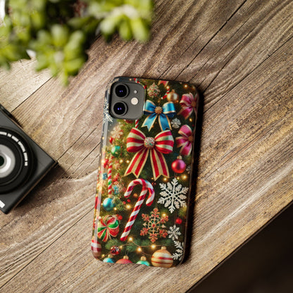 Christmas Theme Slim Phone Cases