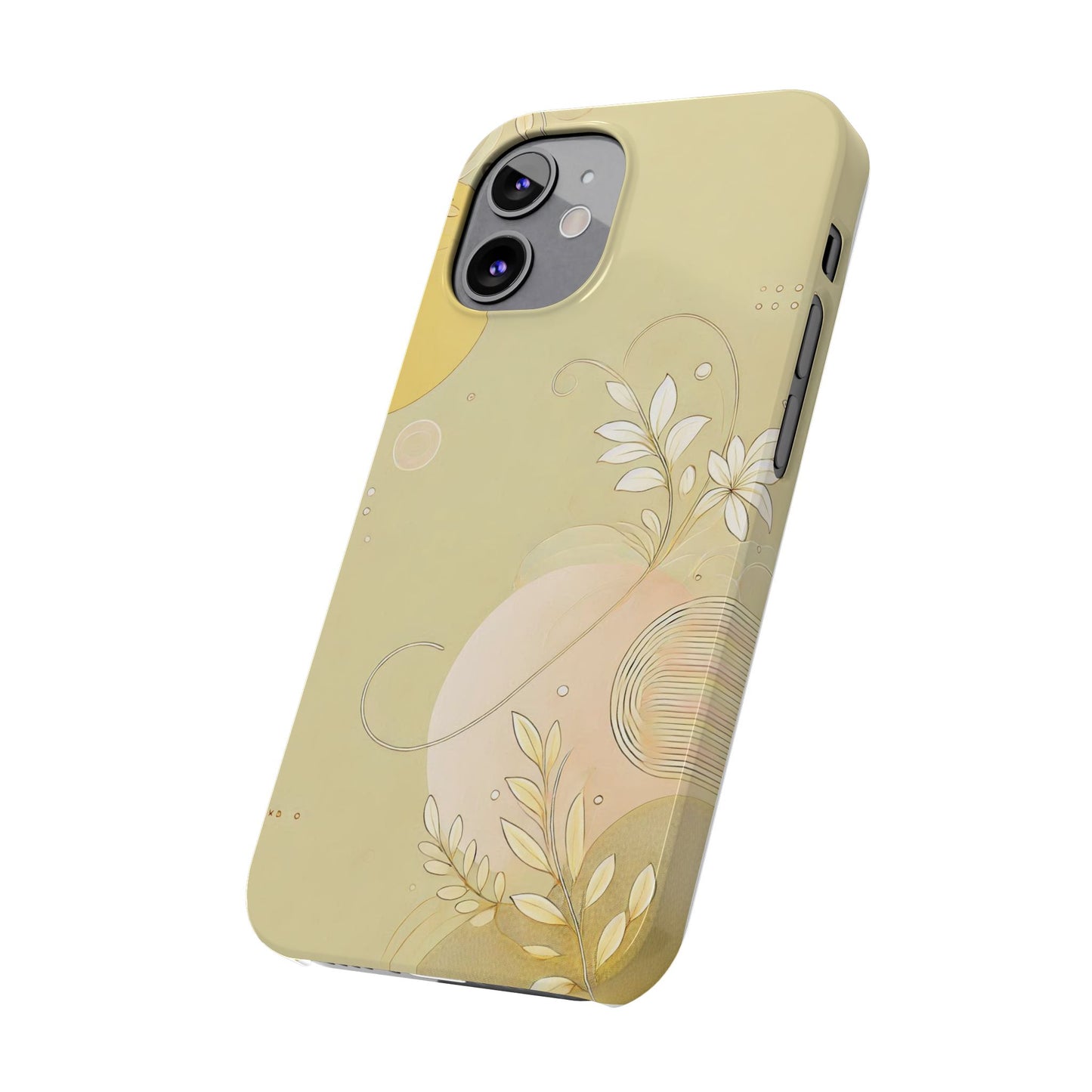 Yellow Asthetic  Slim Phone Case - FC-104