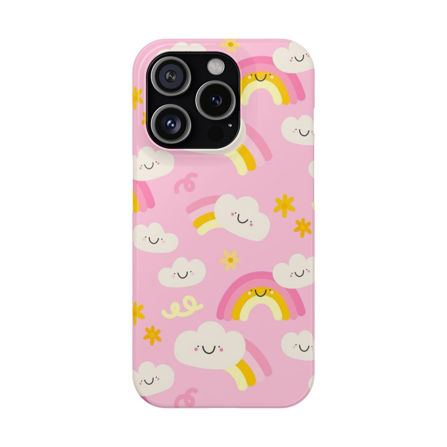 Pink Rainbow Slim Cases - FC-117