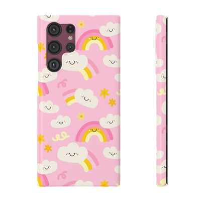 Pink Rainbow Slim Cases - FC-117