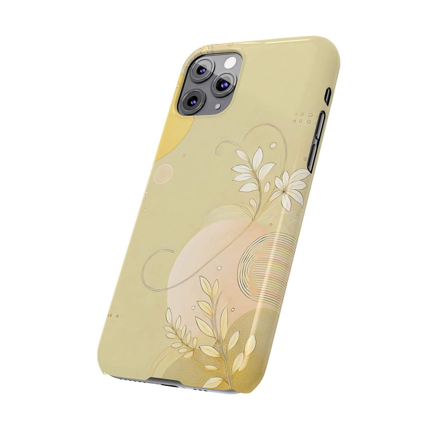 Yellow Asthetic  Slim Phone Case - FC-104