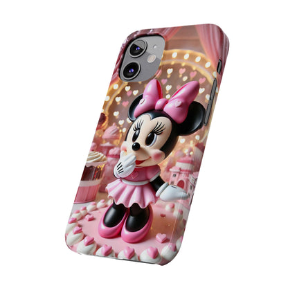 Minnie Mouse Animated  Slim Phone Case - FC-110