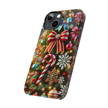 Christmas Theme Slim Phone Cases