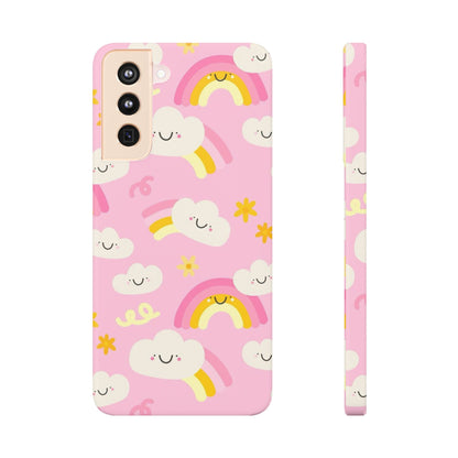 Pink Rainbow Slim Cases - FC-117