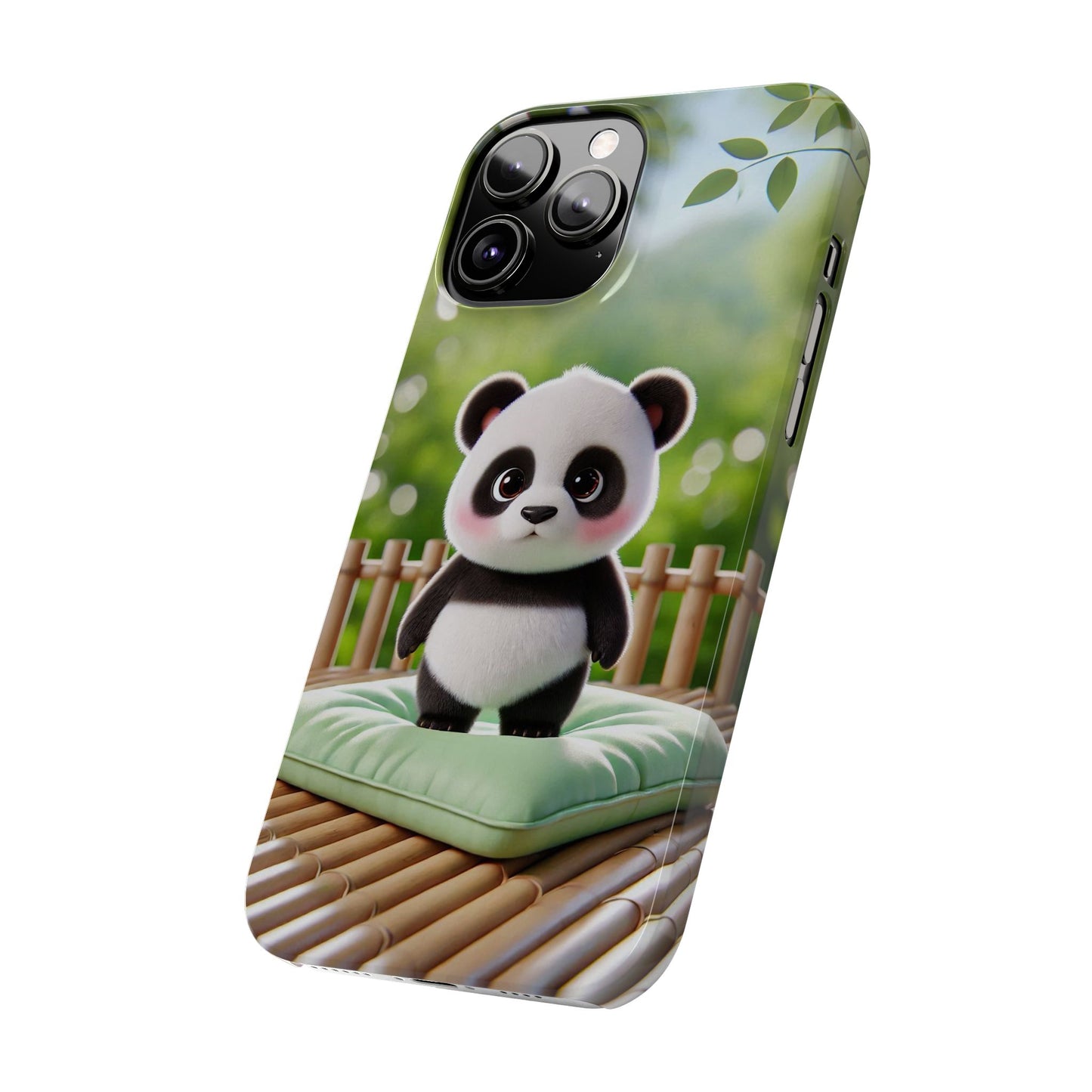 Panda  Slim Phone Case - FC-107