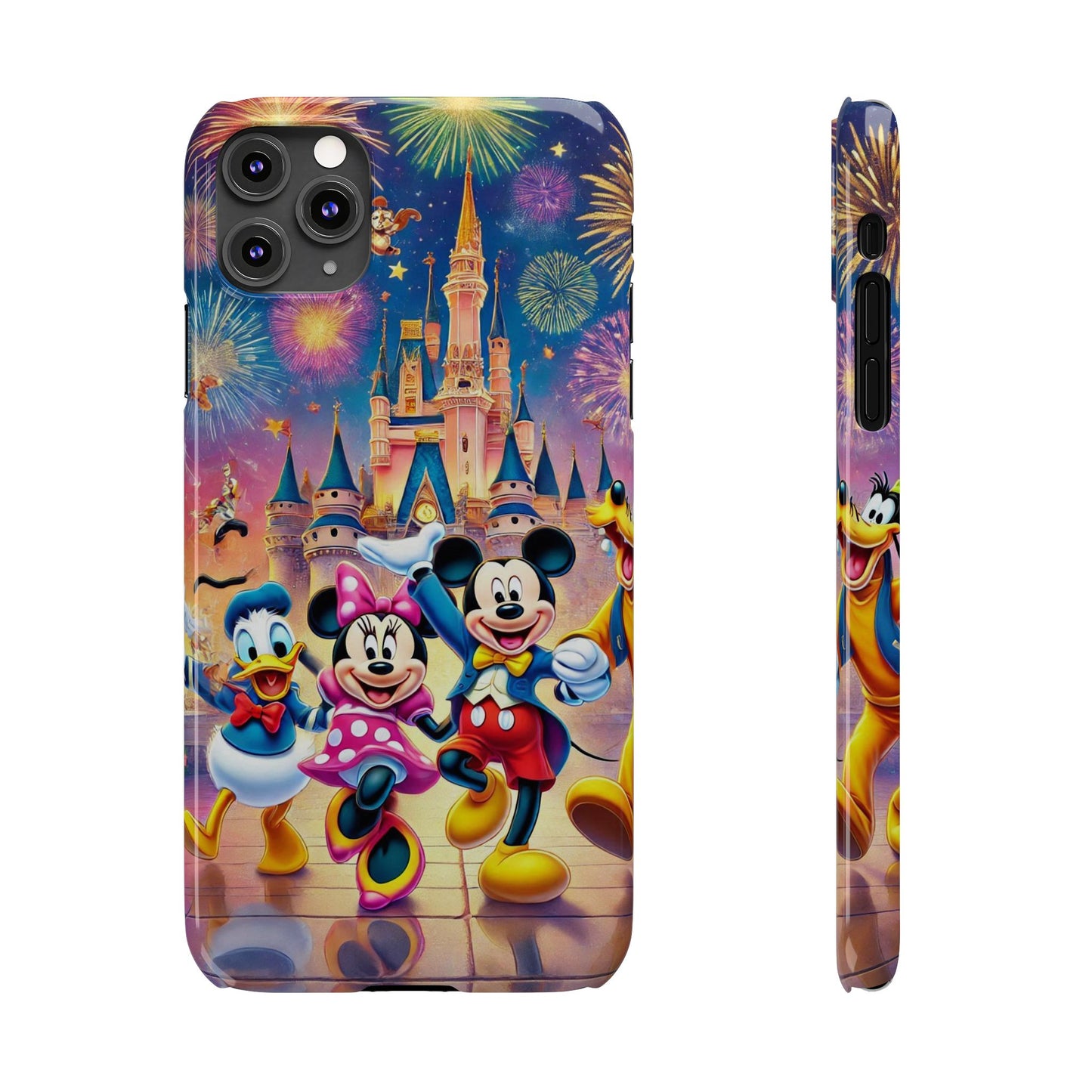 Disney Mickey Minnie and Donald Slim Phone Case - FC-105