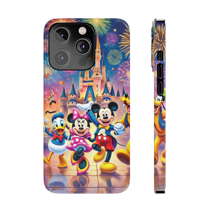 Disney Mickey Minnie and Donald Slim Phone Case - FC-105