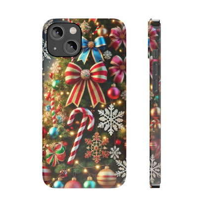 Christmas Theme Slim Phone Cases