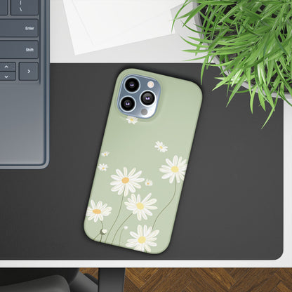 Daisy pastel green Slim Cases - FC-119