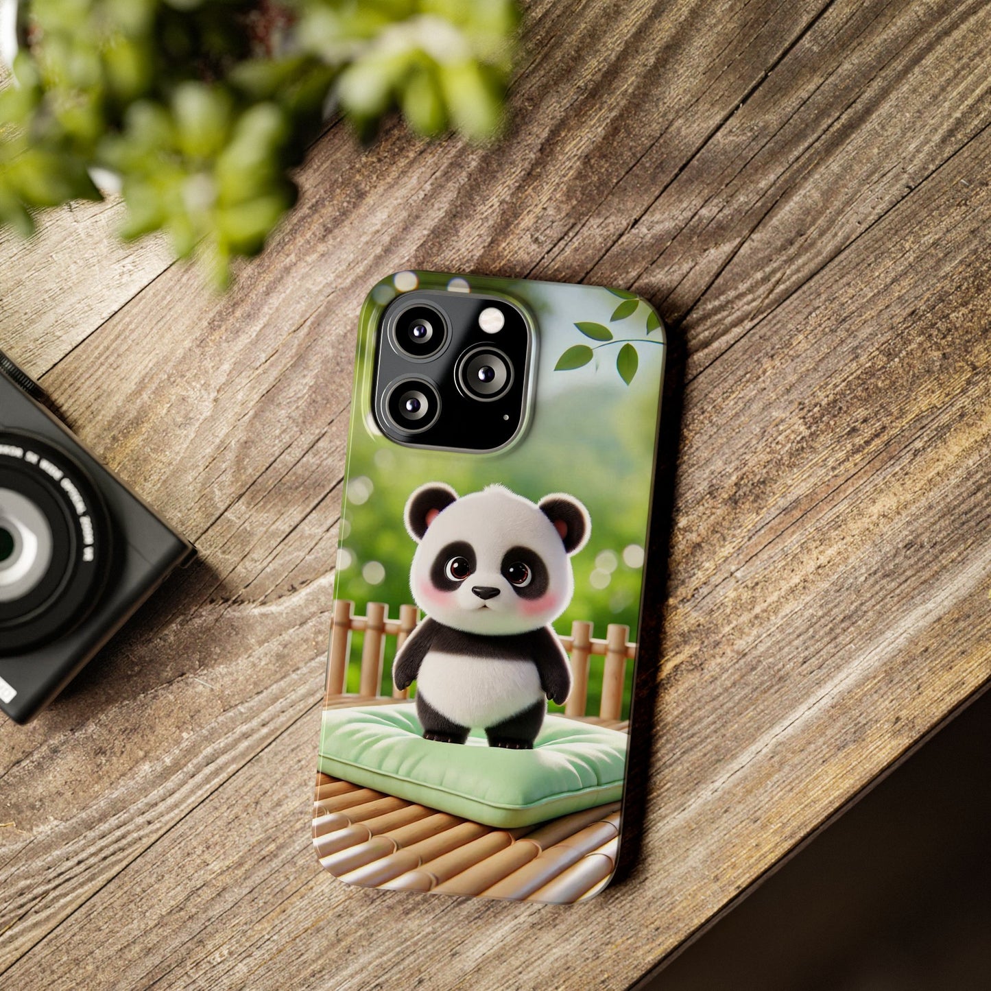 Panda  Slim Phone Case - FC-107