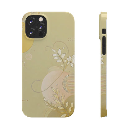 Yellow Asthetic  Slim Phone Case - FC-104