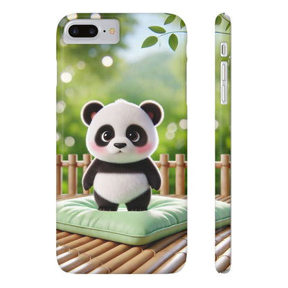 Panda  Slim Phone Case - FC-107