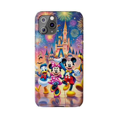 Disney Mickey Minnie and Donald Slim Phone Case - FC-105