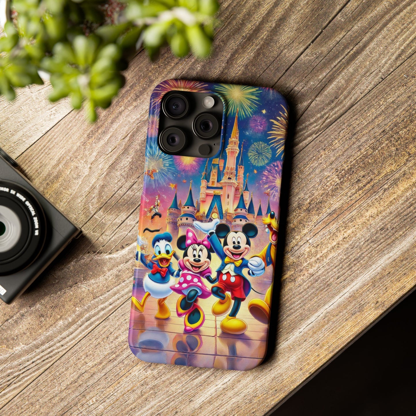 Disney Mickey Minnie and Donald Slim Phone Case - FC-105