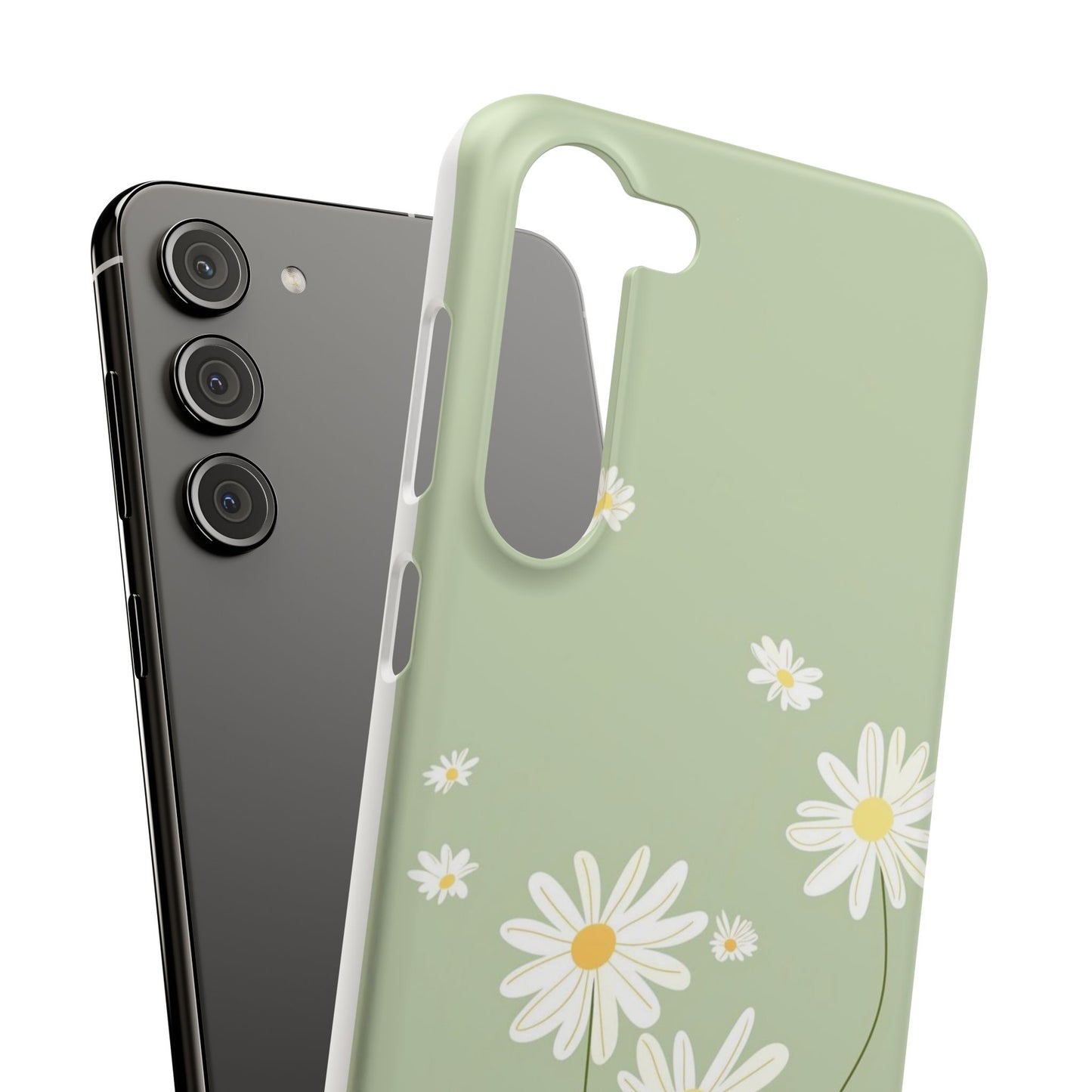 Daisy pastel green Slim Cases - FC-119