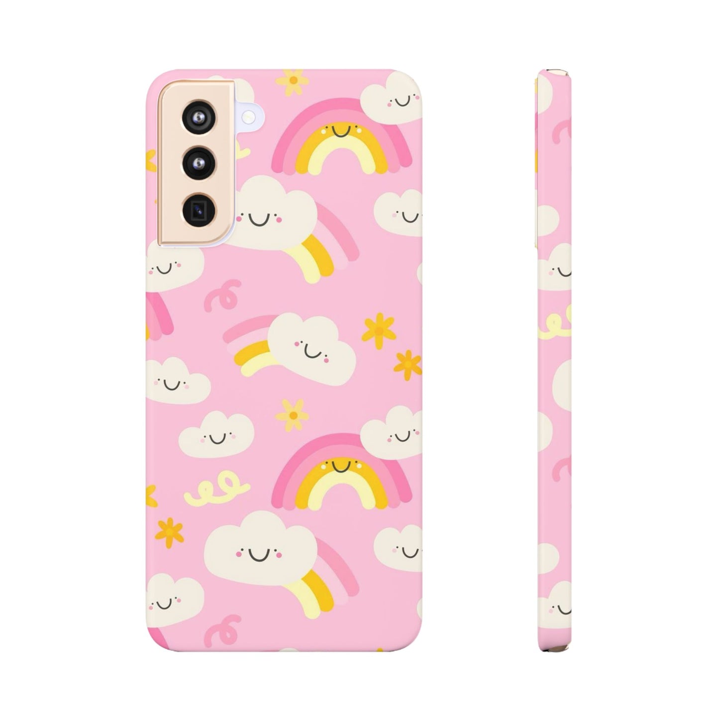 Pink Rainbow Slim Cases - FC-117