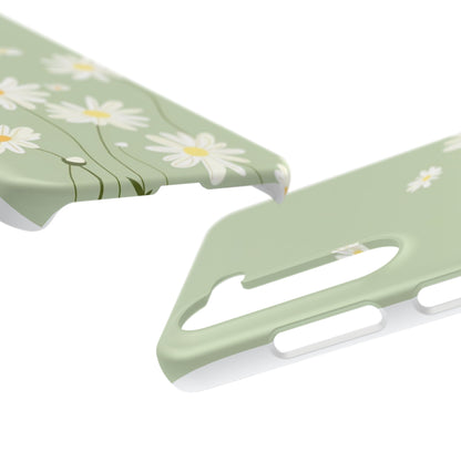 Daisy pastel green Slim Cases - FC-119