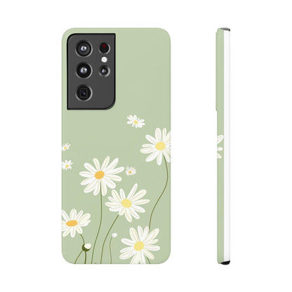 Daisy pastel green Slim Cases - FC-119