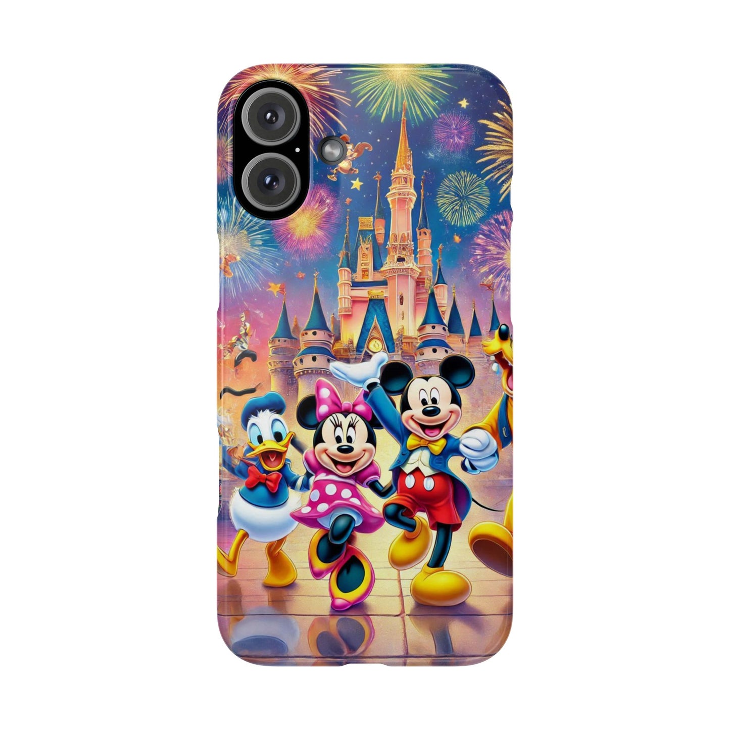 Disney Mickey Minnie and Donald Slim Phone Case - FC-105