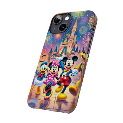 Disney Mickey Minnie and Donald Slim Phone Case - FC-105