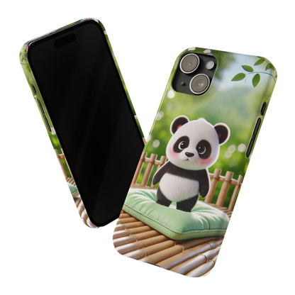 Panda  Slim Phone Case - FC-107