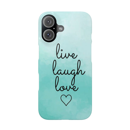 Live Laugh Love Slim Cases - FC-111