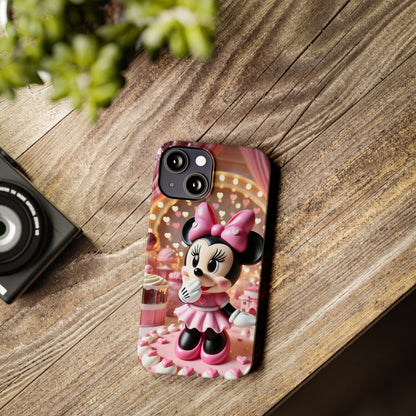 Minnie Mouse Animated  Slim Phone Case - FC-110