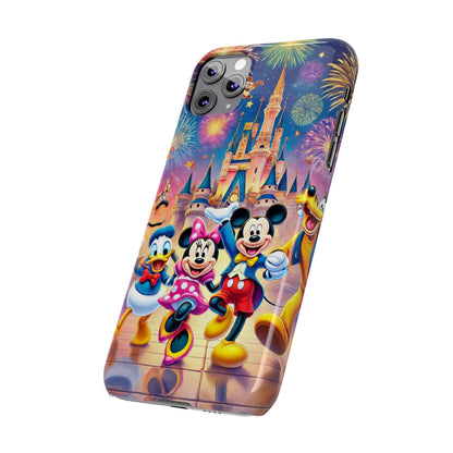 Disney Mickey Minnie and Donald Slim Phone Case - FC-105