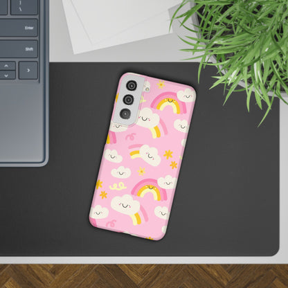 Pink Rainbow Slim Cases - FC-117