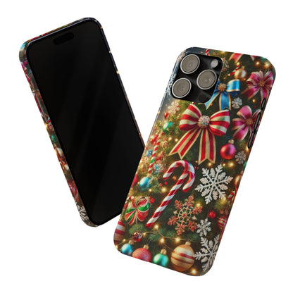 Christmas Theme Slim Phone Cases