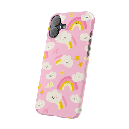 Pink Rainbow Slim Cases - FC-117