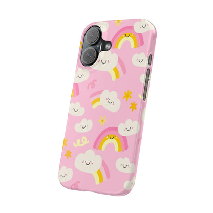 Pink Rainbow Slim Cases - FC-117