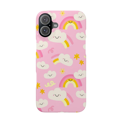 Pink Rainbow Slim Cases - FC-117