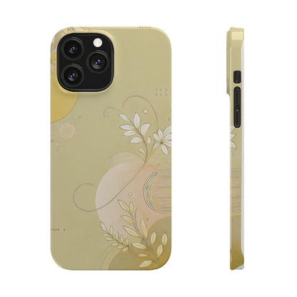 Yellow Asthetic  Slim Phone Case - FC-104