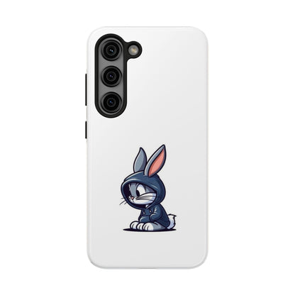 Cute Bunny White Tough Phone Cases