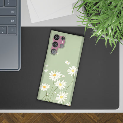 Daisy pastel green Slim Cases - FC-119