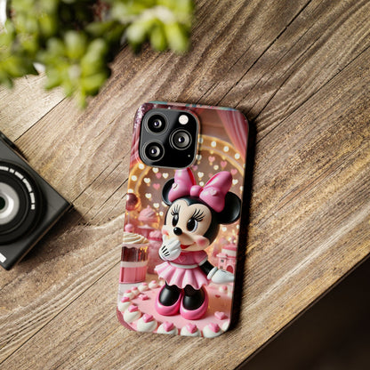 Minnie Mouse Animated  Slim Phone Case - FC-110